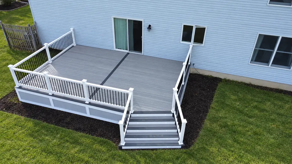 Aerial Views project completed by Zenna Decks