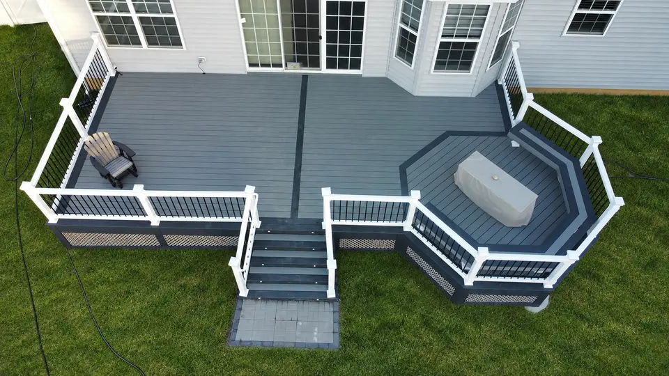 Aerial Views project completed by Zenna Decks
