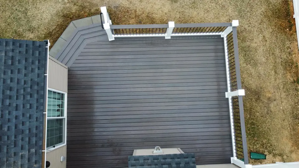 Aerial Views project completed by Zenna Decks