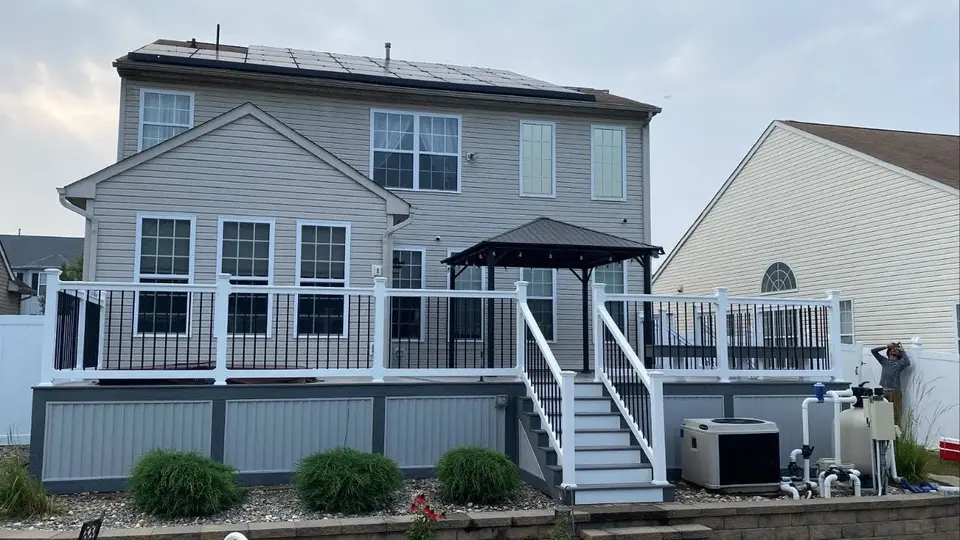 Covered Decks & Gazebos project completed by Zenna Decks