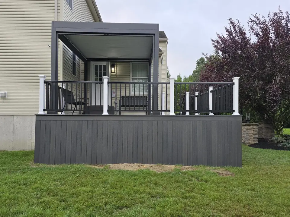 Covered Decks & Gazebos project completed by Zenna Decks