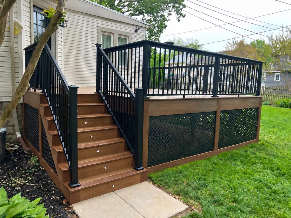Custom Decks project completed by Zenna Decks