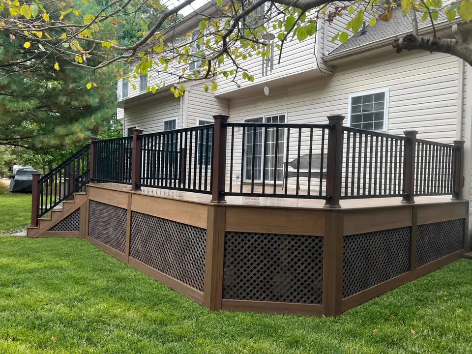 Custom Decks project completed by Zenna Decks