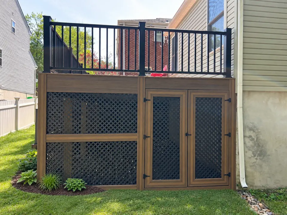 Custom Decks project completed by Zenna Decks