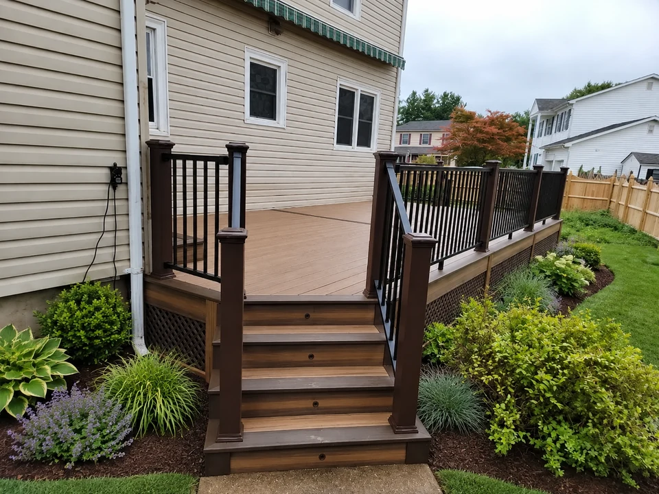 Custom Decks project completed by Zenna Decks