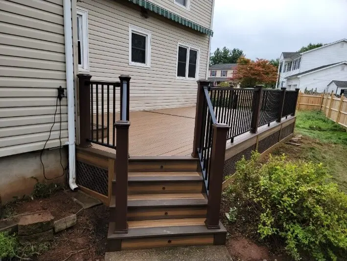 Custom Decks project completed by Zenna Decks